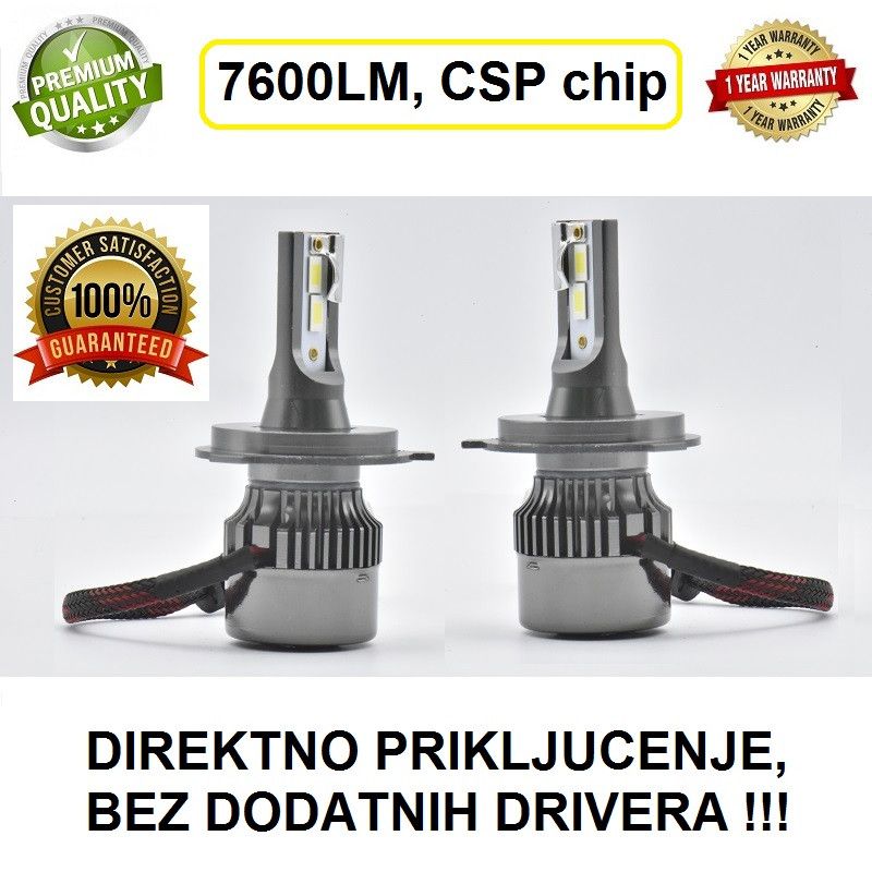 H4 SET CSP chip 7600LM - ZA SREDNJE-DUGO Beograd Zemun